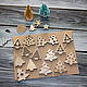 Order Set of mini Christmas trees. Igramus (igramus). Livemaster. . Scrapbooking Elements Фото №3