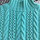 Свитер вязаный женский из мериноса. Свитеры. Mari knit style. Интернет-магазин Ярмарка Мастеров.  Фото №2