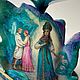 Шкатулка с лаковой миниатюрой «Хозяйка медной горы». Шкатулки. Магазин Русских Подарков. Интернет-магазин Ярмарка Мастеров.  Фото №2