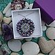  Мандала с жемчугом. Кулон. Polina Silvermandala. Интернет-магазин Ярмарка Мастеров.  Фото №2
