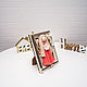 Copy of Macrame doll in photo frame 15/20. Interior doll. Textile Shop Natalya. My Livemaster. Фото №4