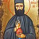 Рукописная икона Св. Ефрем из монастыря Ксенофонт, Афон, Греция. Иконы. Будь собой!. Ярмарка Мастеров.  Фото №4