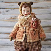 Куклы и игрушки handmade. Livemaster - original item Teddy doll Vanechka.. Handmade.