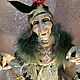   Баба-Яга. Интерьерная кукла. Fairy dolls. Ярмарка Мастеров.  Фото №5