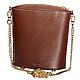 Genuine leather shoulder clutch with chain, Crossbody bag, Moscow,  Фото №1