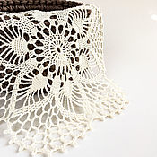 Для дома и интерьера handmade. Livemaster - original item Knitted napkin for decoration. Handmade.