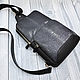 Order Shoulder bag, made of genuine polished stingray leather. SHOES&BAGS. Livemaster. . Crossbody bag Фото №3
