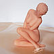 Soap Curly Nude Handmade Gift Statuette Interior, Soap, Moscow,  Фото №1