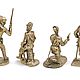 Soldiers figurines, 19th century, brass, 7-8 cm. Figurine. Master Lihman. My Livemaster. Фото №6