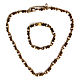 Order Antique gold necklace and bracelet set. Bijoudelice. Livemaster. . Vintage jewelry sets Фото №3