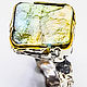 Серебряное кольцо с лабрадором. Кольца. N&M Style. Интернет-магазин Ярмарка Мастеров.  Фото №2