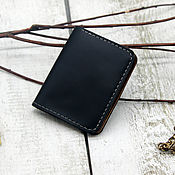 Сумки и аксессуары handmade. Livemaster - original item Mini wallet genuine leather. Handmade.