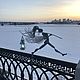 Скульптура для сада «Садовая фея с фонариком». Скульптуры. Садовые скульптуры из проволоки Lesovskih. Ярмарка Мастеров.  Фото №4
