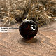 Order Beads ball 18mm made of natural Baltic amber black cherry. LUXAMBER. Livemaster. . Beads1 Фото №3