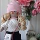 Bolsheviki: Knitted doll. Pauline, Big-footed Doll, Kovrov,  Фото №1