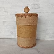 Русский стиль handmade. Livemaster - original item Birch bark basket.. Handmade.