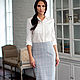 Silk white blouse. Blouses. 'K. O.' women's clothing. Online shopping on My Livemaster.  Фото №2
