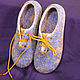 Women's felted Slippers 'Whose Shoe?'. Slippers. MMwool (marinamol). Online shopping on My Livemaster.  Фото №2
