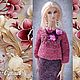 Аутфит для кукол ИТ и Барби "Оделия". Одежда для кукол. Tasha Dolls. Интернет-магазин Ярмарка Мастеров.  Фото №2