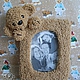Photo frame with bear. Photo frames. Стихи и игрушки для настроения. My Livemaster. Фото №5