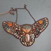 Украшения handmade. Livemaster - original item Owl Amulet Necklace. Handmade.