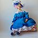 boudoir doll: ' Lady in blue'. Boudoir doll. kukly-ruchnoj-raboty-13. Online shopping on My Livemaster.  Фото №2