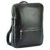 Сумки и аксессуары handmade. Livemaster - original item Leather backpack-bag 