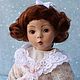 ДЛЯ ПРИМЕРА - GiGi - OOAK - из молда Dianna Effner. Интерьерная кукла. Антик-Фарфор КУКЛЫ (DollyDoll). Ярмарка Мастеров.  Фото №5