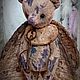Заказать Тедди мишка (Цикада). Teddy-ot-Vileny. Коллекционная ручная работа. Ярмарка Мастеров. . Мишки Тедди Фото №3