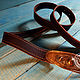  women's belt handmade. Straps. VOLGA-VOLGA. Online shopping on My Livemaster.  Фото №2