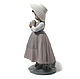 Винтаж: Фарфоровая фигура Девочка с букетом. NAO by Lladro. Предметы интерьера винтажные. Денис. Интернет-магазин Ярмарка Мастеров.  Фото №2