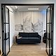 Складная лофт перегородка (гармошка). Двери. Алексей (make-loft). Интернет-магазин Ярмарка Мастеров.  Фото №2