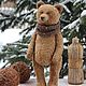 Мишка тедди Степан 30 см. Мишки Тедди. Элина Шишкина (elina-teddy). Ярмарка Мастеров.  Фото №4