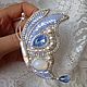 Брошь "Снежная эльфийка". Брошь-булавка. Мария Кардакова Jewelry with Soul. Ярмарка Мастеров.  Фото №6