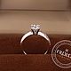 Заказать Золотое кольцо с бриллиантами 1.3 карата. FROLOF JEWELRY. Ярмарка Мастеров. . Кольцо помолвочное Фото №3