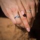 Wave, a ring made of silver with enamel. Rings. Trinkki. Online shopping on My Livemaster.  Фото №2