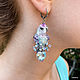Order Asymmetric earrings 'Lovebirds Parrots'. Coffeelena. Livemaster. . Earrings Фото №3