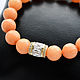 Браслет из агата "Wild Orange". Браслет из бусин. Арина (twinkleshop). Интернет-магазин Ярмарка Мастеров.  Фото №2