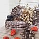 Органайзер для кухни. Ящики. Fashion Wicker. Интернет-магазин Ярмарка Мастеров.  Фото №2
