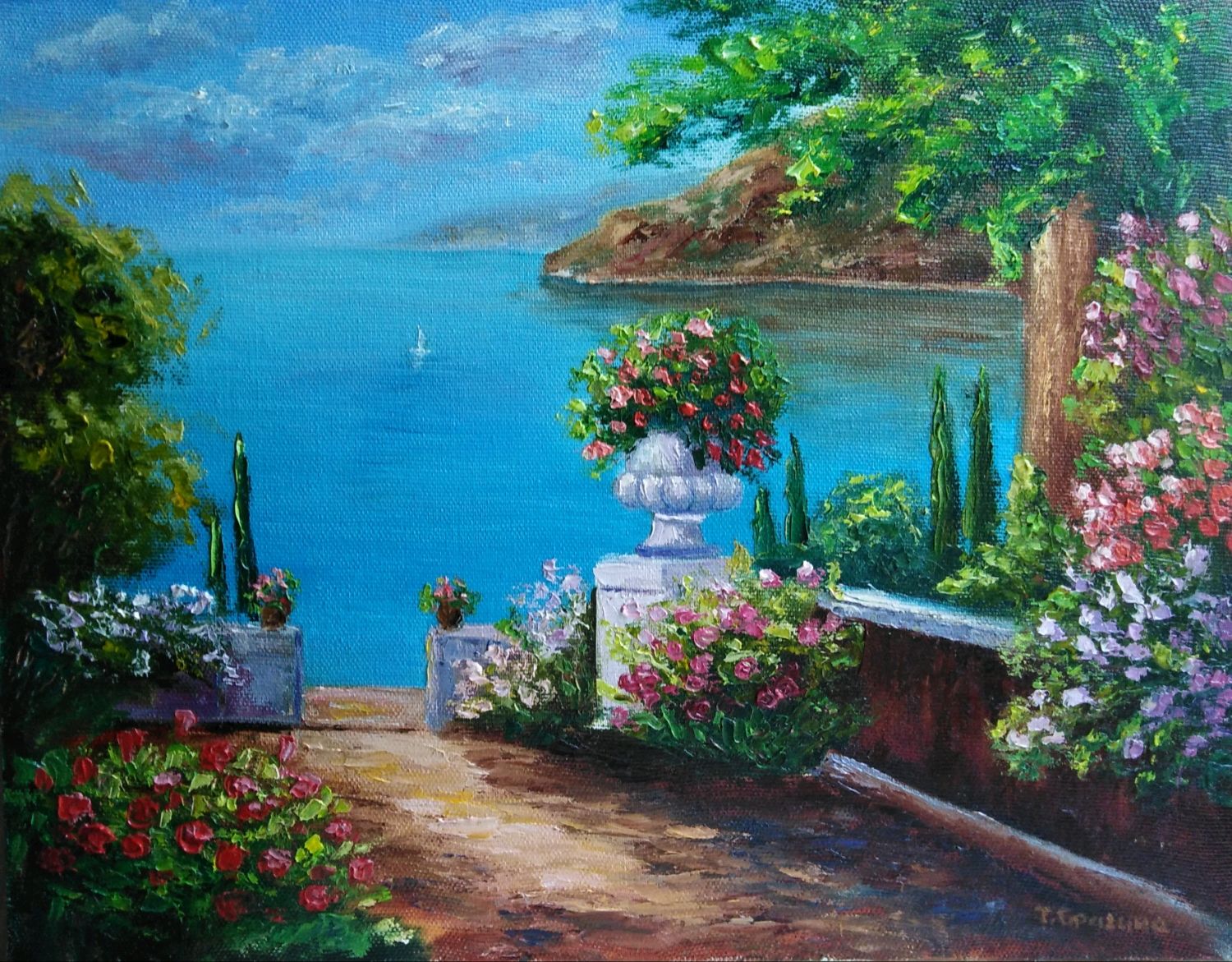 Средиземноморский пейзаж