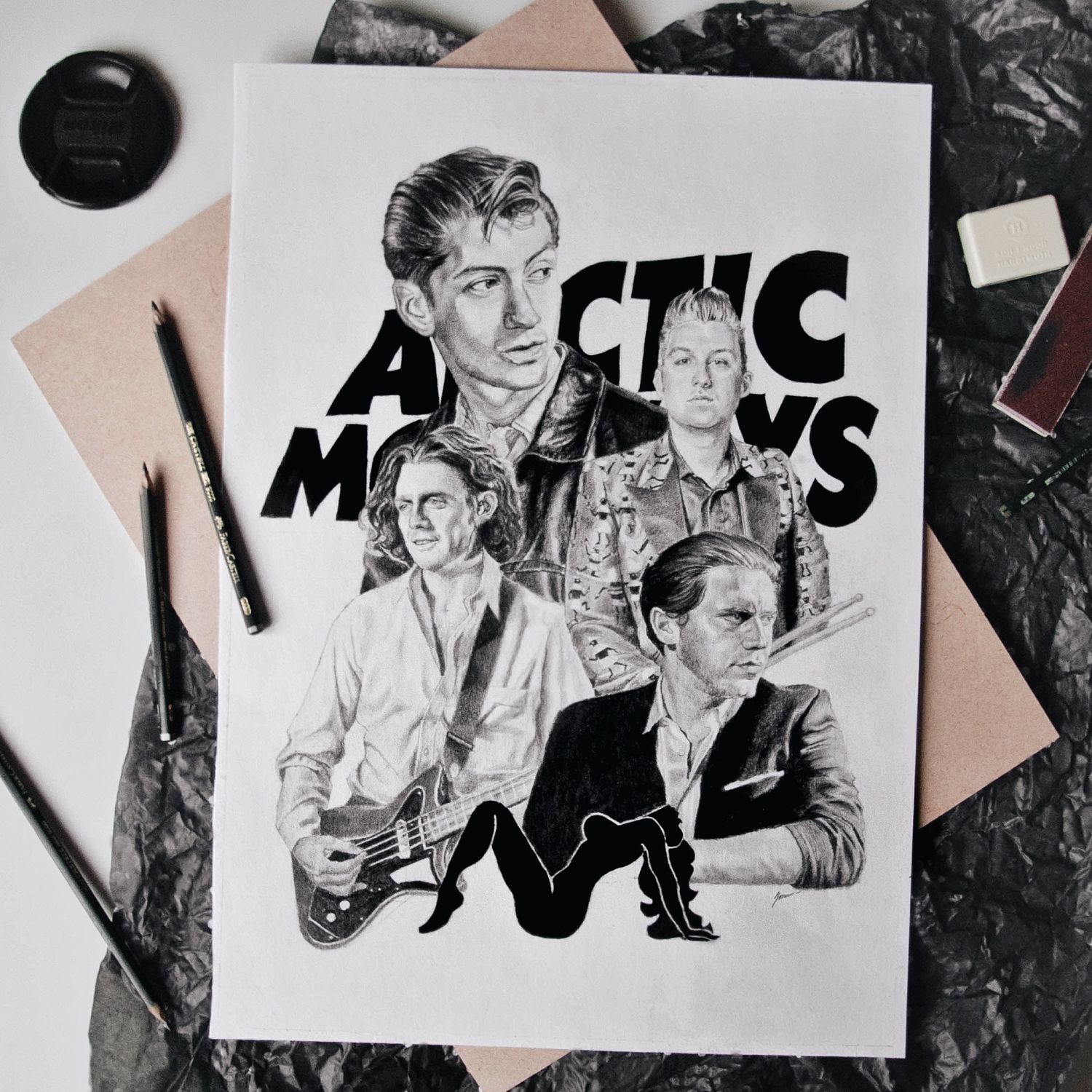 Плакат “Arctic Monkeys” купить в интернет-магазине Ярмарка Мастеров по цене  5000 ₽ – SHXVMRU | Картины, Москва - доставка по России