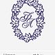 Order Wedding monograms of textile decor of any letters and words. karnizshtor (Karnizshtor). Livemaster. . Wedding accessories Фото №3