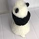 felt toy: Panda is Greedy. Felted Toy. colorlight (colorlight). My Livemaster. Фото №6