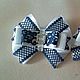 elastic hair band: Blue and white bows to school on September 1st, Scrunchy, Belgorod,  Фото №1