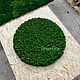 Круглое панно из мха. Фитокартины. Green.Box. Интернет-магазин Ярмарка Мастеров.  Фото №2
