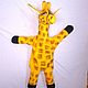 Giraffe. Glove puppet. Puppet show. teatr.tati. My Livemaster. Фото №5