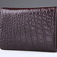 Women's wallet made of genuine crocodile leather IMA0216K3. Wallets. CrocShop. Online shopping on My Livemaster.  Фото №2