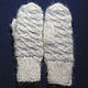 Order Children's knitted mittens Jolly ladder. Warm Yarn. Livemaster. . Childrens mittens Фото №3