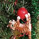 Заказать Ёлочная игрушка Кот-проказник. Домовой Уют. Ярмарка Мастеров. . Елочные игрушки Фото №3