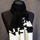 Cashmere Italian scarf made of Chanel Luxury fabric. Scarves. Platkoffcom. My Livemaster. Фото №5